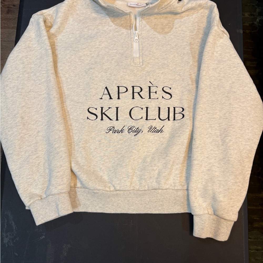 Après Ski Club grey Sweatshirt